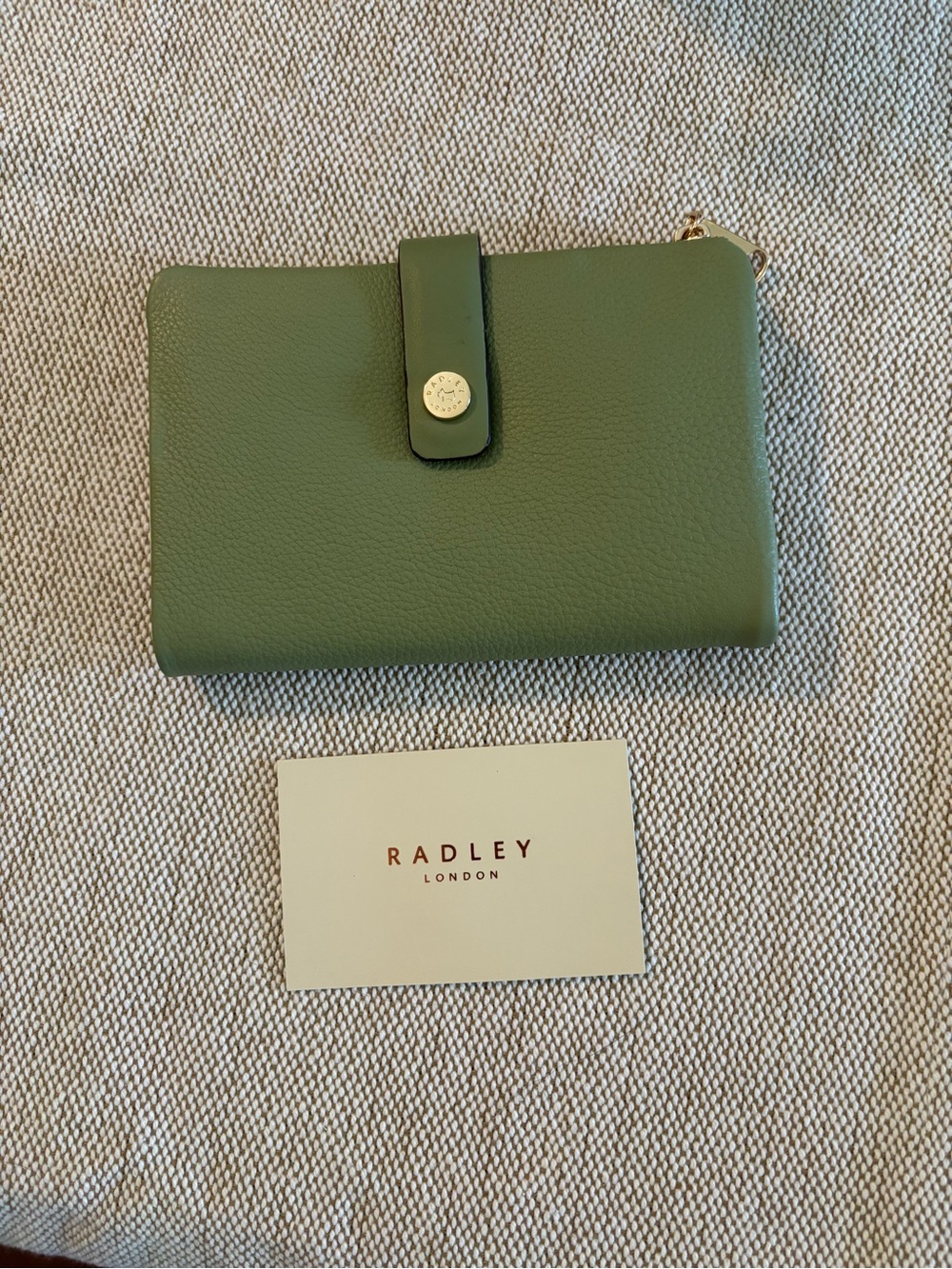 Radley London Olive Green Leather Wallet